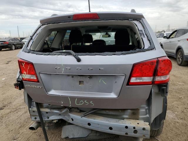 3C4PDCBG7JT533403 - 2018 DODGE JOURNEY SXT SILVER photo 6