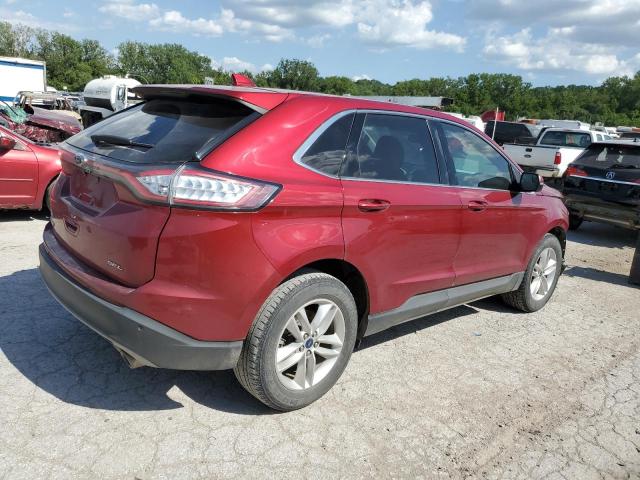 2FMPK3J82JBC30116 - 2018 FORD EDGE SEL RED photo 3