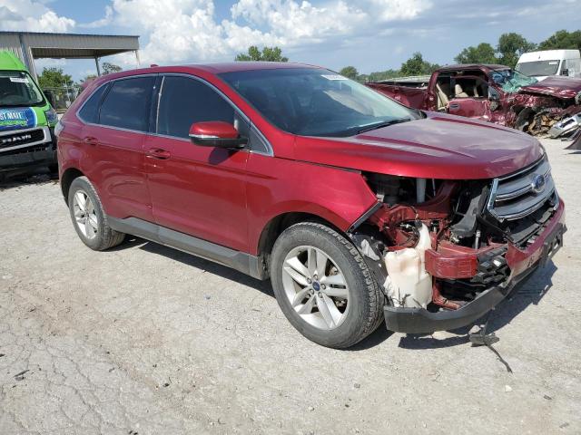 2FMPK3J82JBC30116 - 2018 FORD EDGE SEL RED photo 4