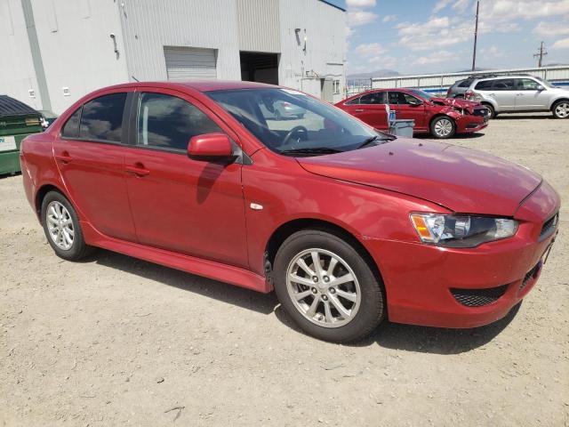 JA32U2FU6BU024431 - 2011 MITSUBISHI LANCER ES/ES SPORT RED photo 4