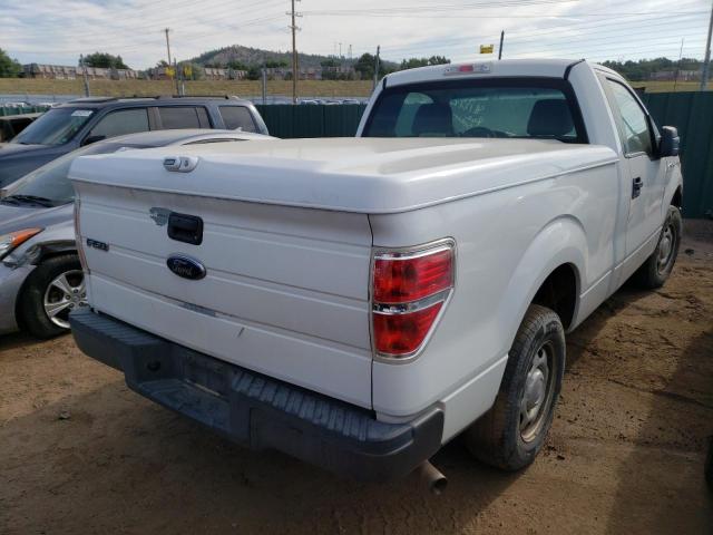 1FTMF1CW7AKE05087 - 2010 FORD F-150 WHITE photo 3