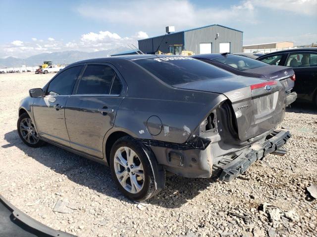 3FAHP0HA3CR177910 - 2012 FORD FUSION SE GRAY photo 2