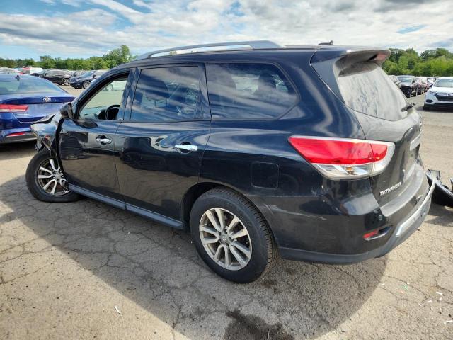 5N1AR2MM7FC683983 - 2015 NISSAN PATHFINDER S BLACK photo 2