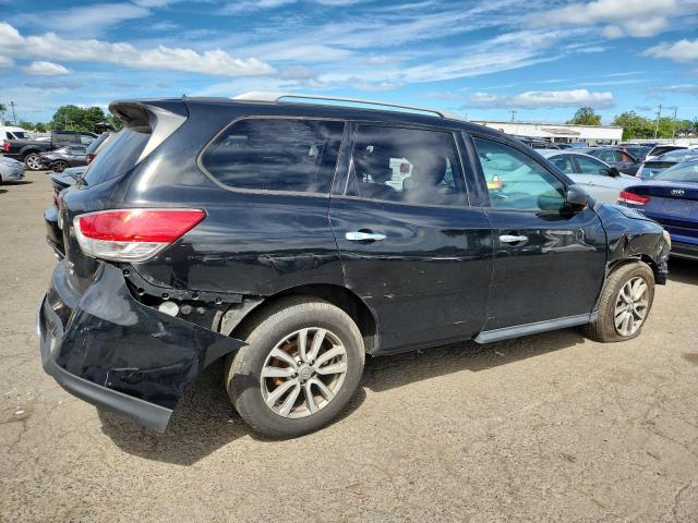 5N1AR2MM7FC683983 - 2015 NISSAN PATHFINDER S BLACK photo 3