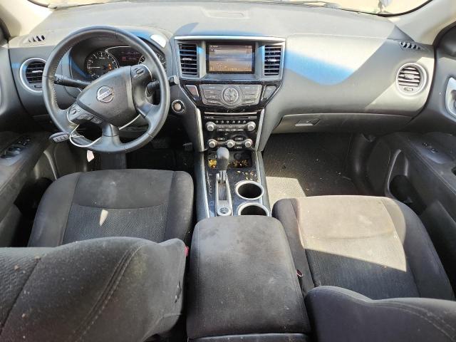 5N1AR2MM7FC683983 - 2015 NISSAN PATHFINDER S BLACK photo 8