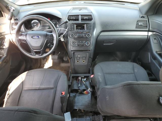 1FM5K8AR2JGA44162 - 2018 FORD EXPLORER POLICE INTERCEPTOR Bicolor foto 8