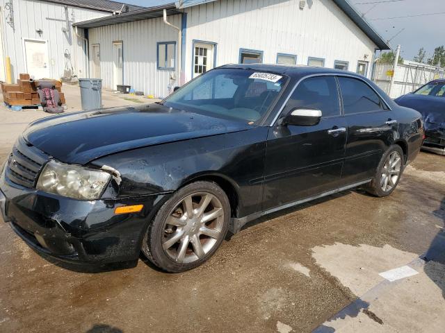 JNKAY41E44M400722 - 2004 INFINITI M45 BLACK photo 1