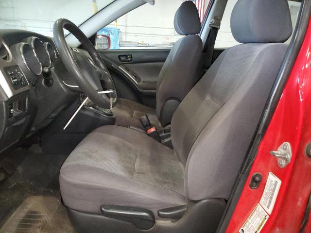 5Y2SL63895Z465092 - 2005 PONTIAC VIBE RED photo 7