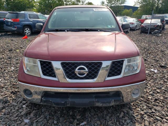 1N6AD07W87C436801 - 2007 NISSAN FRONTIER CREW CAB LE RED photo 5