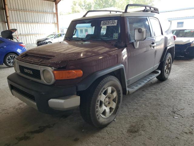 JTEZU11F08K004534 - 2008 TOYOTA FJ CRUISER BURGUNDY photo 1