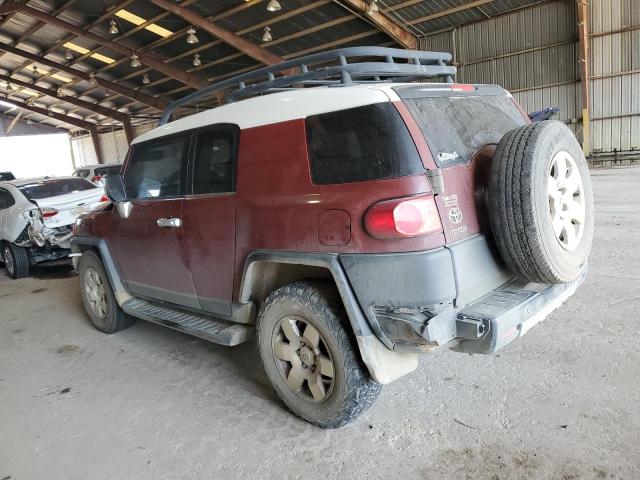 JTEZU11F08K004534 - 2008 TOYOTA FJ CRUISER BURGUNDY photo 2