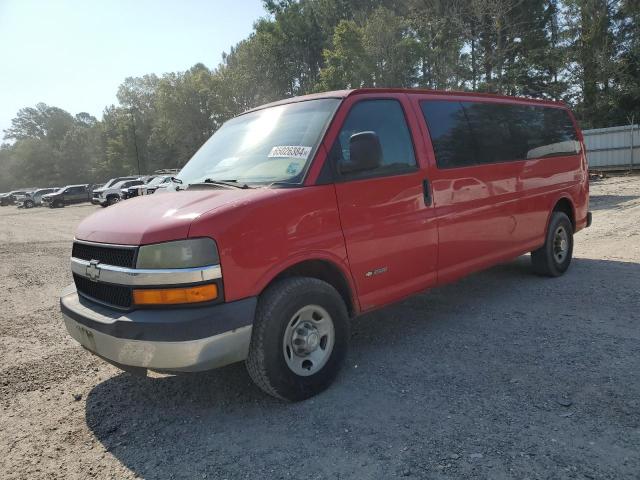 1GAHG39U461242470 - 2006 CHEVROLET EXPRESS G3 RED photo 1