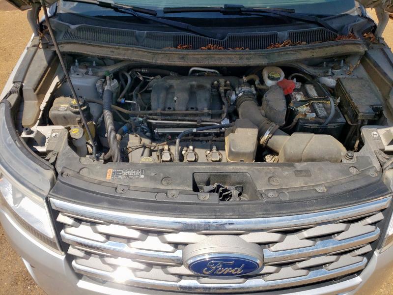 1FM5K7D84JGB39271 - 2018 FORD EXPLORER XLT Silber Foto 12
