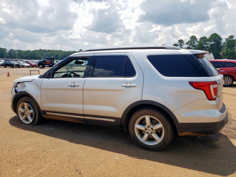 1FM5K7D84JGB39271 - 2018 FORD EXPLORER XLT Silber Foto 2