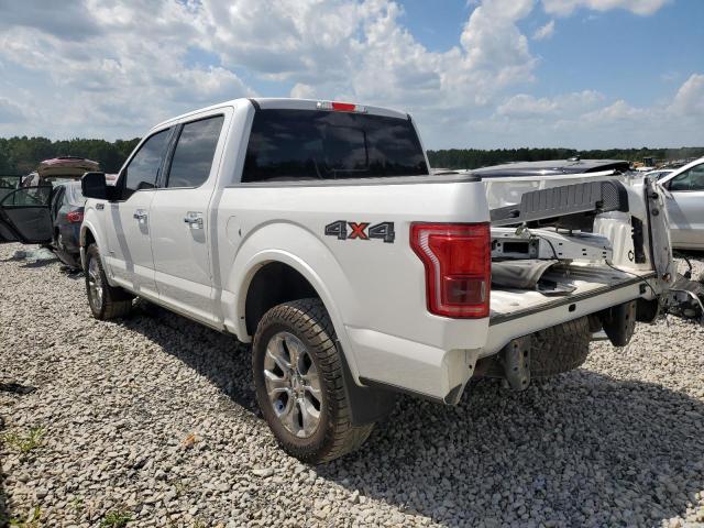 1FTEW1EG6GFD41345 - 2016 FORD F150 SUPERCREW WHITE photo 2