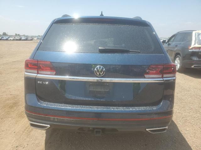 1V2WR2CA9NC543092 - 2022 VOLKSWAGEN ATLAS SE Mavi fotoğraf 6
