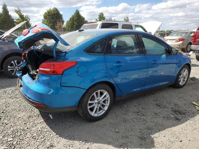 1FADP3F29FL288217 - 2015 FORD FOCUS SE BLUE photo 3