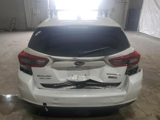 4S3GTAM68N3713261 - 2022 SUBARU IMPREZA SPORT WHITE photo 6