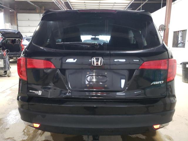 5FNYF6H51JB068315 - 2018 HONDA PILOT EXL BLACK photo 6
