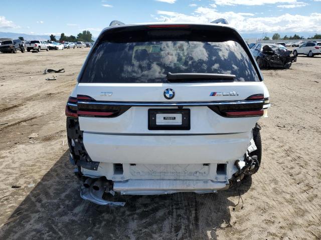 5UX33EM00P9P13805 - 2023 BMW X7 M60I WHITE photo 6