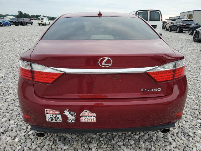 JTHBK1GG9D2059357 - 2013 LEXUS ES 350 RED photo 6