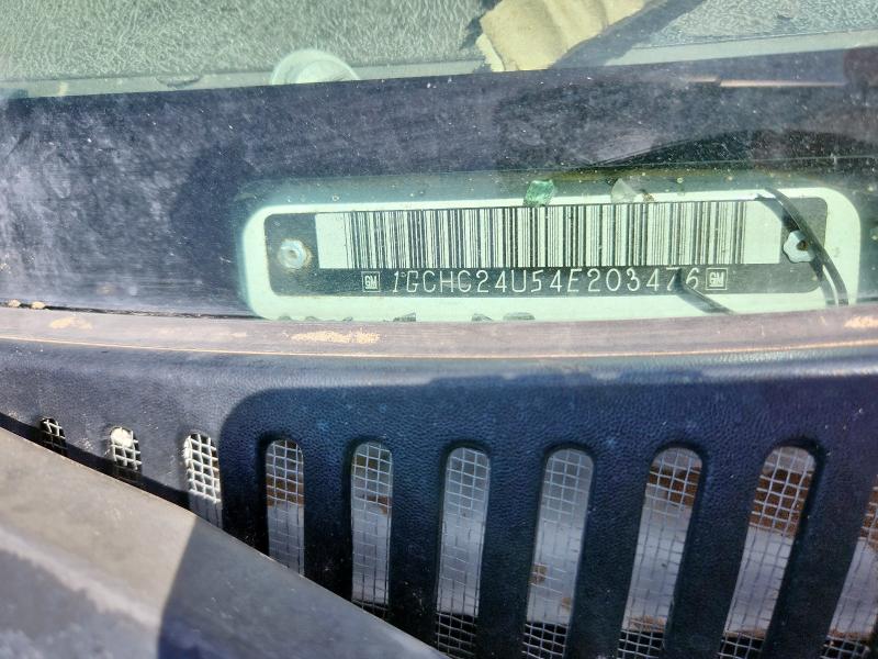 1GCHC24U54E203476 - 2004 CHEVROLET SILVERADO C2500 HEAVY DUTY WHITE photo 12