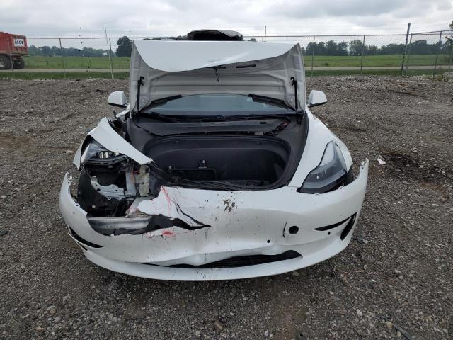 5YJ3E1EB2MF079855 - 2021 TESLA MODEL 3 WHITE photo 5
