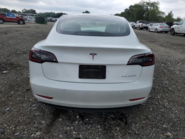 5YJ3E1EB2MF079855 - 2021 TESLA MODEL 3 WHITE photo 6