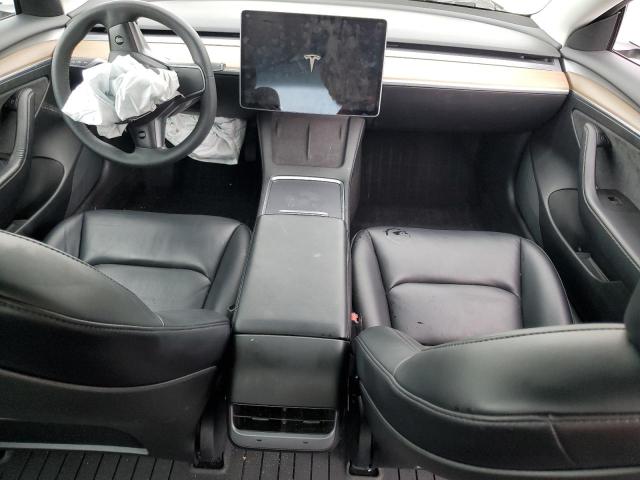 5YJ3E1EB2MF079855 - 2021 TESLA MODEL 3 WHITE photo 8