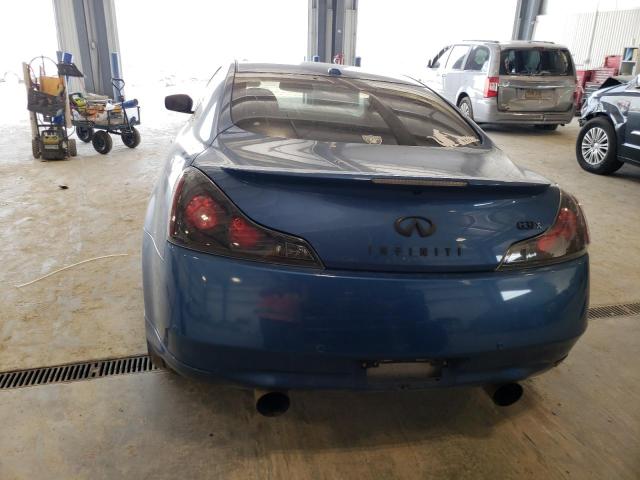 JN1CV6EL4BM262946 - 2011 INFINITI G37 BLUE photo 6