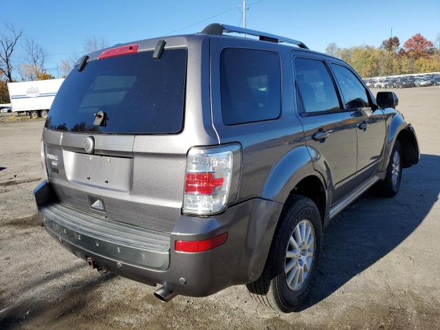 4M2CN9HG3AKJ09279 - 2010 MERCURY MARINER PREMIER GRAY photo 4