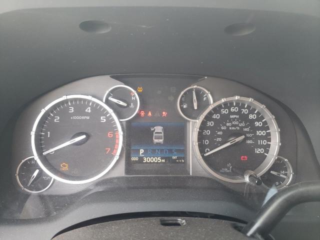 5TFRM5F12KX142157 - 2019 TOYOTA TUNDRA DOUBLE CAB SR/SR5 WHITE photo 9