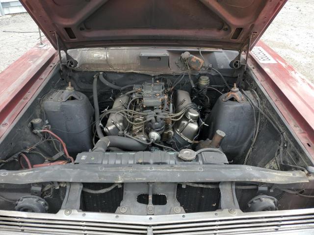 6H45C168057 - 1966 FORD FAIRLANE BURGUNDY photo 11