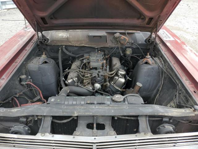 6H45C168057 - 1966 FORD FAIRLANE BURGUNDY photo 11