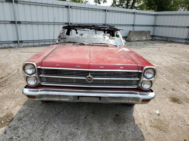 6H45C168057 - 1966 FORD FAIRLANE BURGUNDY photo 5