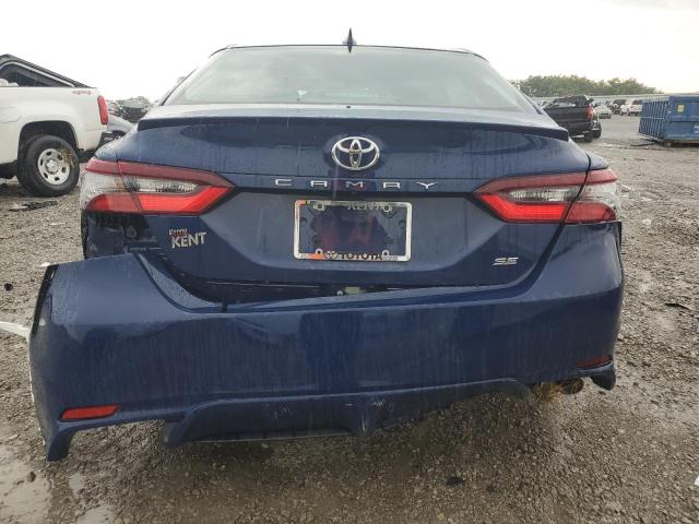 4T1S11AK7RU264524 - 2024 TOYOTA CAMRY SE NIGHT SHADE BLUE photo 6