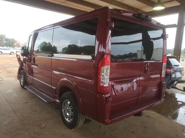 3C6TRVAG6JE153364 - 2018 RAM PROMASTER 1500 STANDARD BURGUNDY photo 3