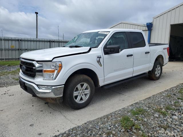 1FTEW1EP9MKE57769 - 2021 FORD F150 SUPERCREW WHITE photo 1