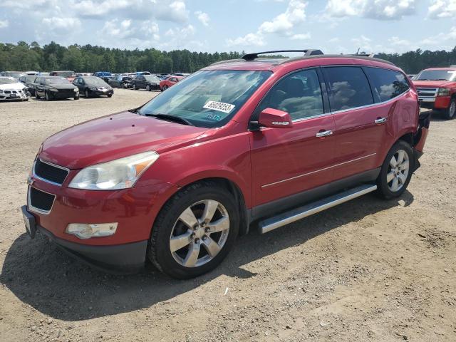 1GNKRLEDXCJ362886 - 2012 CHEVROLET TRAVERSE LTZ BURGUNDY photo 1