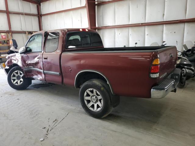 5TBBN44123S380439 - 2003 TOYOTA TUNDRA ACCESS CAB SR5 BURGUNDY photo 2
