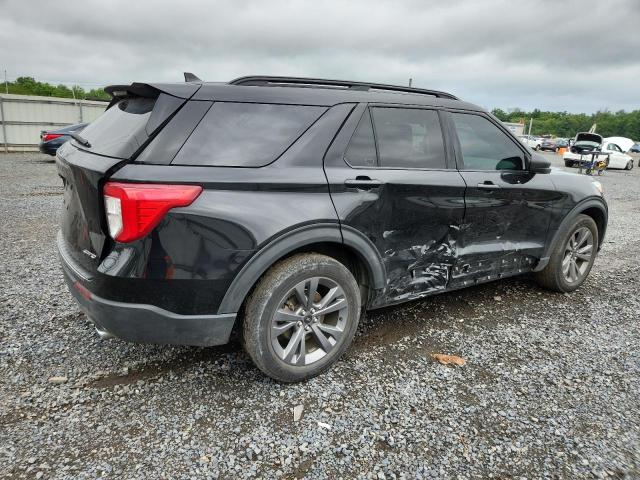 1FMSK8DH7MGA90483 - 2021 FORD EXPLORER XLT 黑色 照片 3