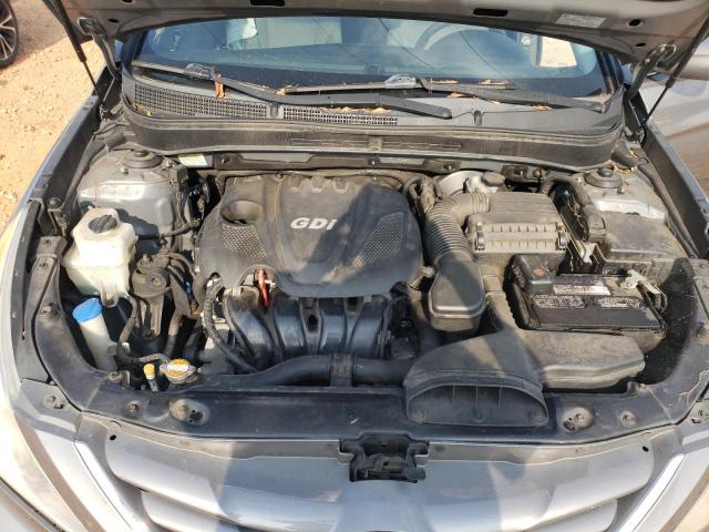 5NPEB4AC6CH478303 - 2012 HYUNDAI SONATA GLS GRAY photo 11