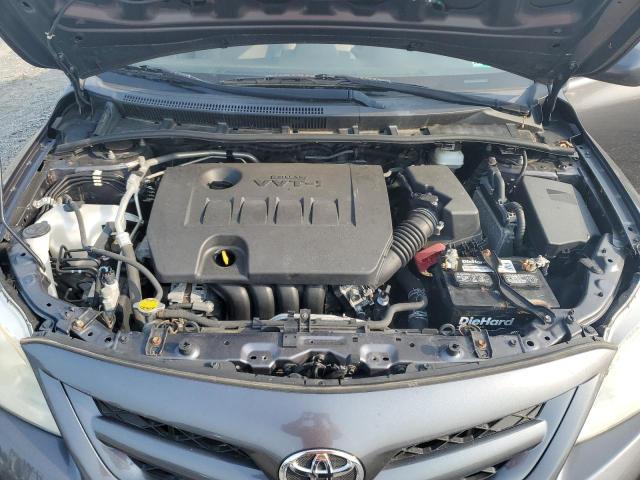 JTDBU4EE5DJ121793 - 2013 TOYOTA COROLLA BASE CHARCOAL photo 11