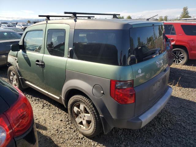 5J6YH28544L005580 - 2004 HONDA ELEMENT 4D EX GREEN photo 2