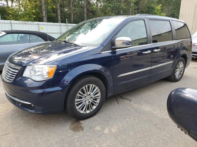 2C4RC1CG7DR536209 - 2013 CHRYSLER TOWN & COU TOURING L BLUE photo 1
