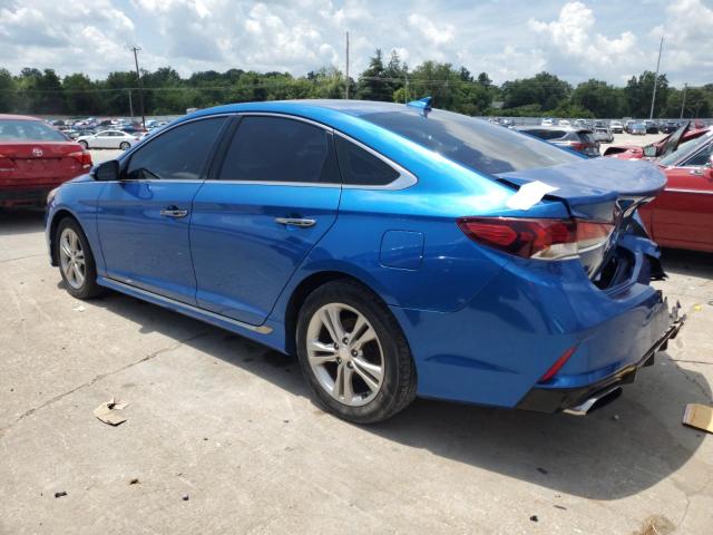5NPE34AF8JH656961 - 2018 HYUNDAI SONATA SPORT 蓝色 照片 2