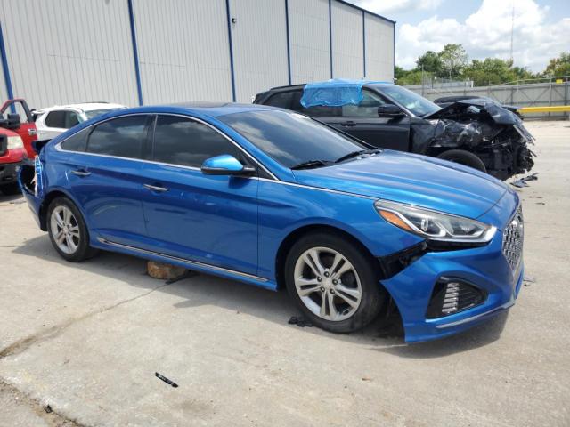 5NPE34AF8JH656961 - 2018 HYUNDAI SONATA SPORT 蓝色 照片 4