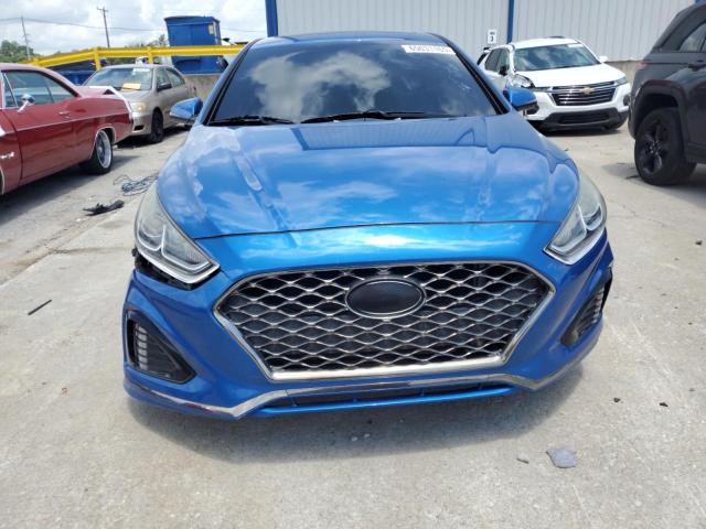 5NPE34AF8JH656961 - 2018 HYUNDAI SONATA SPORT 蓝色 照片 5