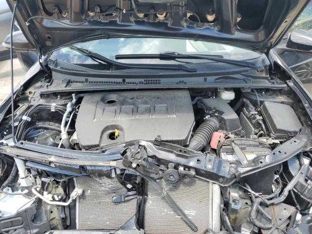 2T1BURHE5KC153094 - 2019 TOYOTA COROLLA L BLACK photo 11