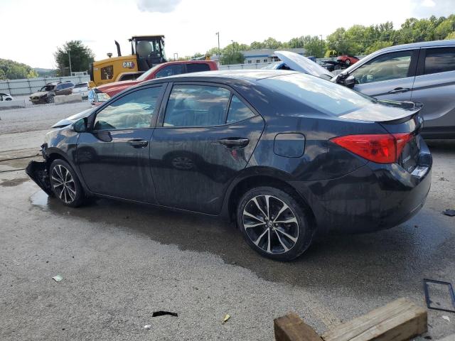 2T1BURHE5KC153094 - 2019 TOYOTA COROLLA L BLACK photo 2